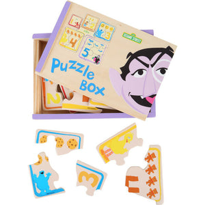 SESAMSTRASSE Puzzle-Box Graf Zahl - spielzeug-opa