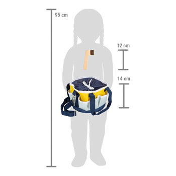 Spielzeug Pferdepflege-Set mit Tasche ab 3 Jahren Kinderspielzeug Pferd Zubehör
