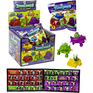 Zomlings in the Town – Blindbag Serie 4 mit Zom - Mobile! ab 3 Jahren - Spielzeug - Sonderposten