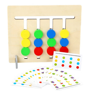 Personalisiert Logik Labyrinth Holz Schiebespiel Puzzle Kinder Spielzeug Lernspiel Holzspielzeug ab 3 Jahren 20 Teilig