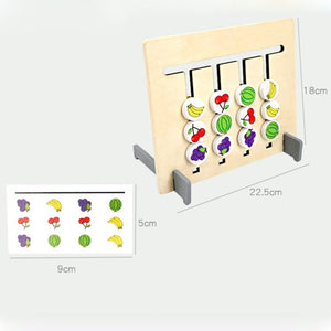 Personalisiert Logik Labyrinth Holz Schiebespiel Puzzle Kinder Spielzeug Lernspiel Holzspielzeug ab 3 Jahren 20 Teilig