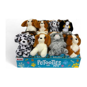 Russ Petooties – Plüsch - Hunde & Katzen (10 cm, sortiert im Display) ab 3 Jahre - Spielzeug - Sonderposten