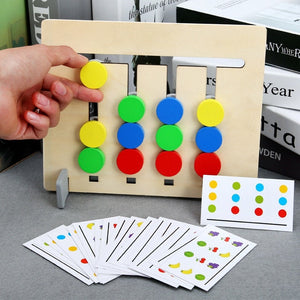 Personalisiert Logik Labyrinth Holz Schiebespiel Tiere Puzzle Kinder Spielzeug Lernspiel Holzspielzeug ab 3 Jahren 20 Teilig