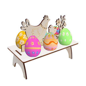 Ostern Eierbecher Hühner Ostern Halter aus Holz für Ostereier. Stecksatz zum bemalen.