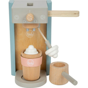 Kinderspielzeug Kaffeemaschinen-Set Holzspielzeug Kapsel Kaffeemaschine Kinder Kaffeetassen