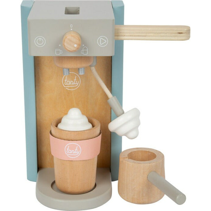 Kinderspielzeug Kaffeemaschinen-Set Holzspielzeug Kapsel Kaffeemaschine Kinder Kaffeetassen