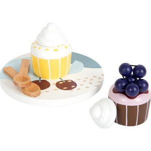 XL Spielset Holz Kaffee und Tee-Set Spielzeug Picknik Holzspielzeug Kinder ab 3 Jahren Spielzeug Küche