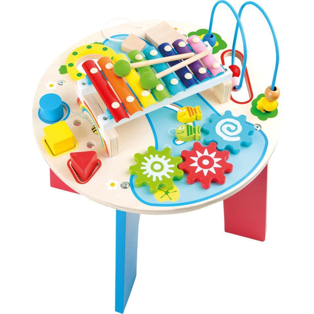 small foot by Legler Baby & Kleinkind small foot Motorik- und Musiktisch 2 in 1 Kinder ab 12 Monaten