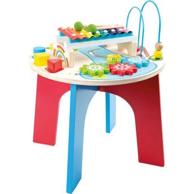 small foot by Legler Baby & Kleinkind small foot Motorik- und Musiktisch 2 in 1 Kinder ab 12 Monaten