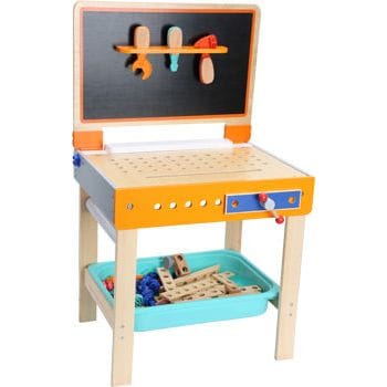 small foot by Legler Baby & Kleinkind small foot Werkbank mit Maltisch und Bastelltisch ab 3 Jahren
