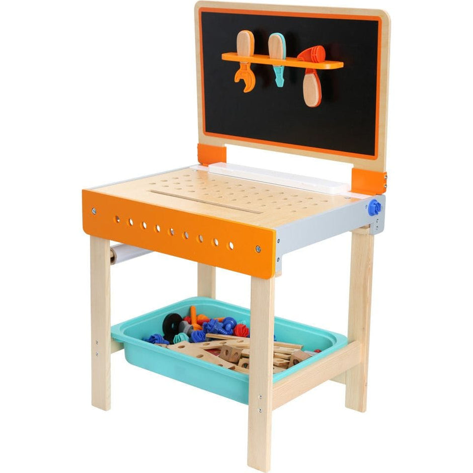 small foot by Legler Baby & Kleinkind small foot Werkbank mit Maltisch und Bastelltisch ab 3 Jahren