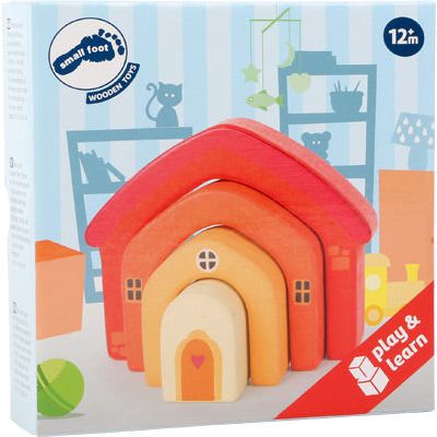 Motorikhaus aus Holz – Small Foot 10648 | ab 12 Monaten