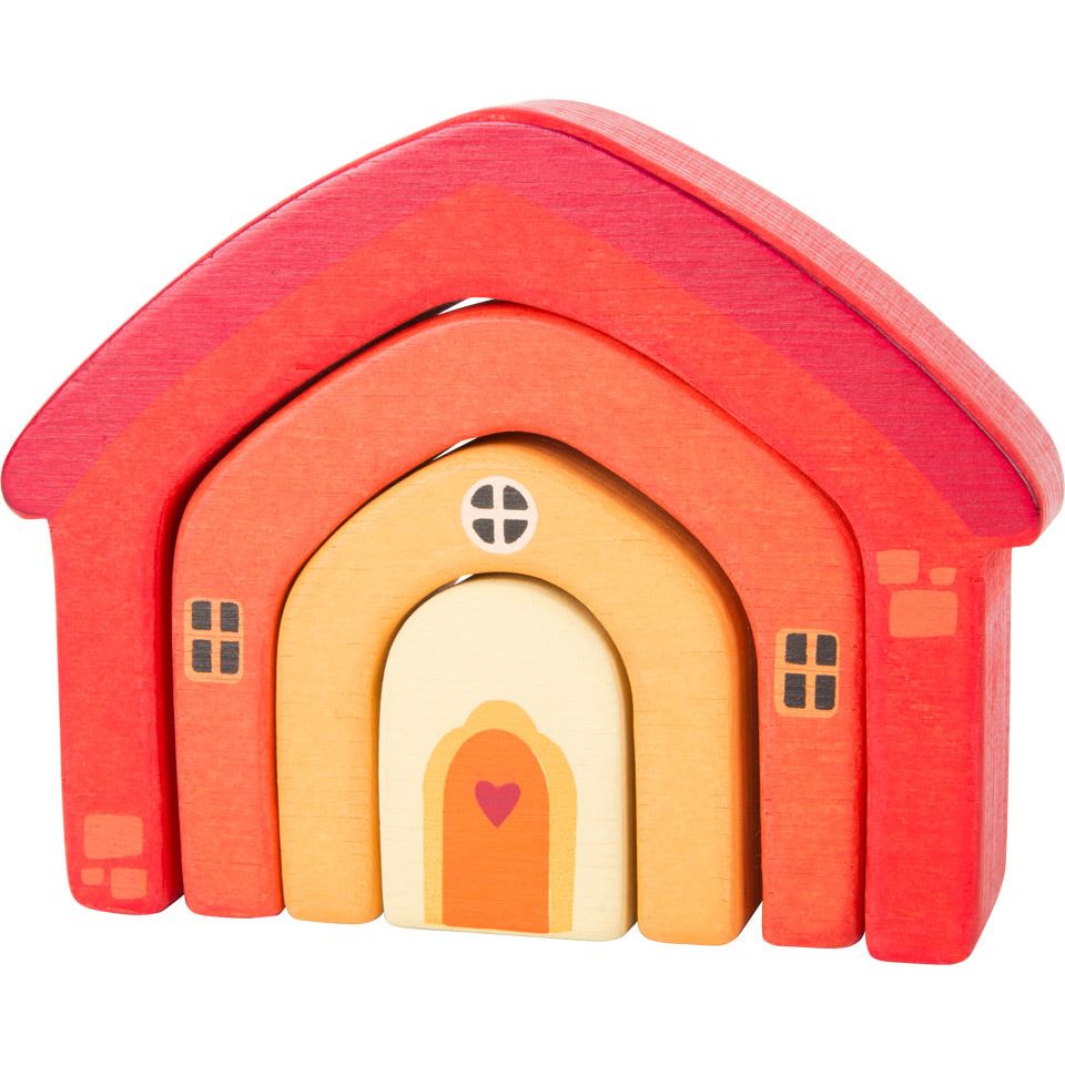 Motorikhaus aus Holz – Small Foot 10648 | ab 12 Monaten