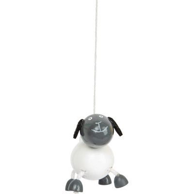 Mobile Traumschäfchen Holz Mobile mit Schafen und Hund