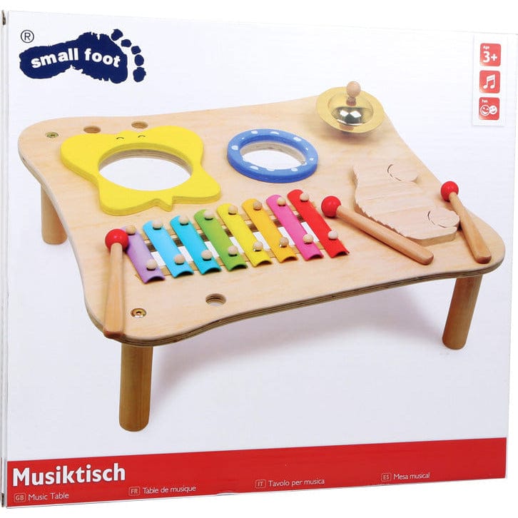 small foot Musiktisch Kinderspielzeug Holz Musiktisch Kinderspielzeug Musik Kinder ab 3 Jahren small foot