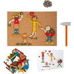 small foot by Legler Hämmerschenspiel Small Foot Personalisierbares Hammer-Steckspiel – Klassisches Klopfspiel  ab 3 Jahre