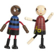 small foot by Legler Biegepuppen Piraten small foot Biegepuppen Piraten Figuren Spielzeug Puppen Piraten Set ab 3 Jahren