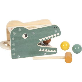 Personalisierbar small foot Klopfspiel mit Xylophon „Safari“ – aus Holz,(ab 12 Monaten)