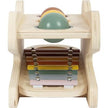 Personalisierbar small foot Klopfspiel mit Xylophon „Safari“ – aus Holz,(ab 12 Monaten)