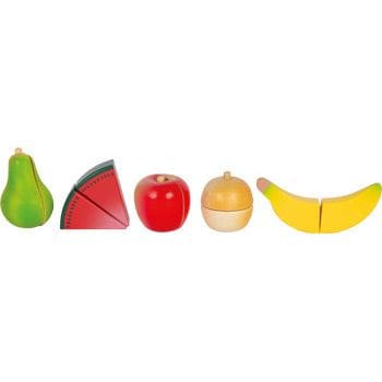 small foot Baby & Kleinkind small foot Holzspielzeug Schneide-Set Obst und Gemüse Kinder ab 2 Jahren Kaufladen