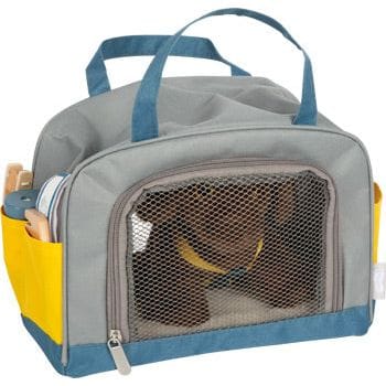 small foot Kleinkind Spielzeug Tierarzt small foot Personalisierbar Hund mit Tasche und Pflege-Set ab 2 Jahren