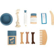 small foot Kleinkind Spielzeug Tierarzt small foot Personalisierbar Hund mit Tasche und Pflege-Set ab 2 Jahren