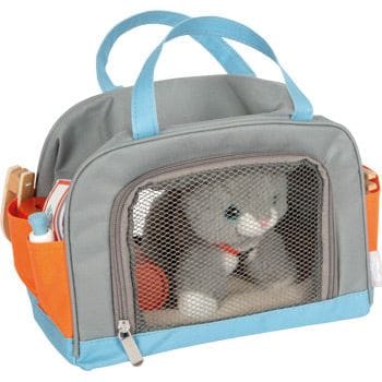Personalisierbares  small foot  Katze mit Tasche und Pflege-Set Ab 2 Jahren
