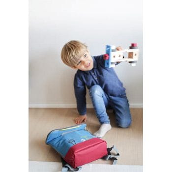 small foot by Legler Baby & Kleinkind small foot Werkzeugrucksack Holzspielzeug ab 3 Jahren