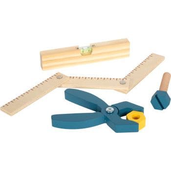 small foot by Legler Baby & Kleinkind small foot Werkzeugrucksack Holzspielzeug ab 3 Jahren