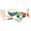 smallfoot Personalisierbars Schneide-Set Salat „fresh“ Kinderholzspielset