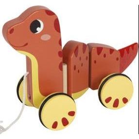 Personalisierter small foot Nachzieh Dino Holz ab 12 Monaten