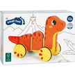 Personalisierter small foot Nachzieh Dino Holz ab 12 Monaten