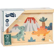 small foot Baby & Kleinkind Personalisierbares small foot Memo Holzspielzeug Dino ab 2 Jahren