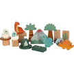 small foot Baby & Kleinkind small foot Holzbausteine Dino Kinderspielzeug Holz ab 12 Monaten
