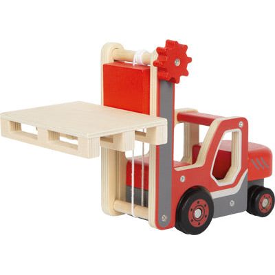 small foot Holz Gabelstapler mit Palette ab 2 Jahren