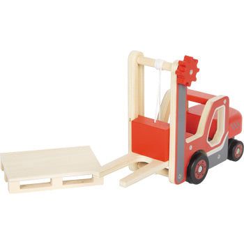 small foot Holz Gabelstapler mit Palette ab 2 Jahren