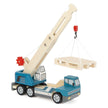 small foot Personalisierbarer Holz Kranwagen mit Palette ab 2 Jahren