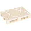 small foot Personalisierbarer Holz Kranwagen mit Palette ab 2 Jahren