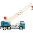 small foot Personalisierbarer Holz Kranwagen mit Palette ab 2 Jahren