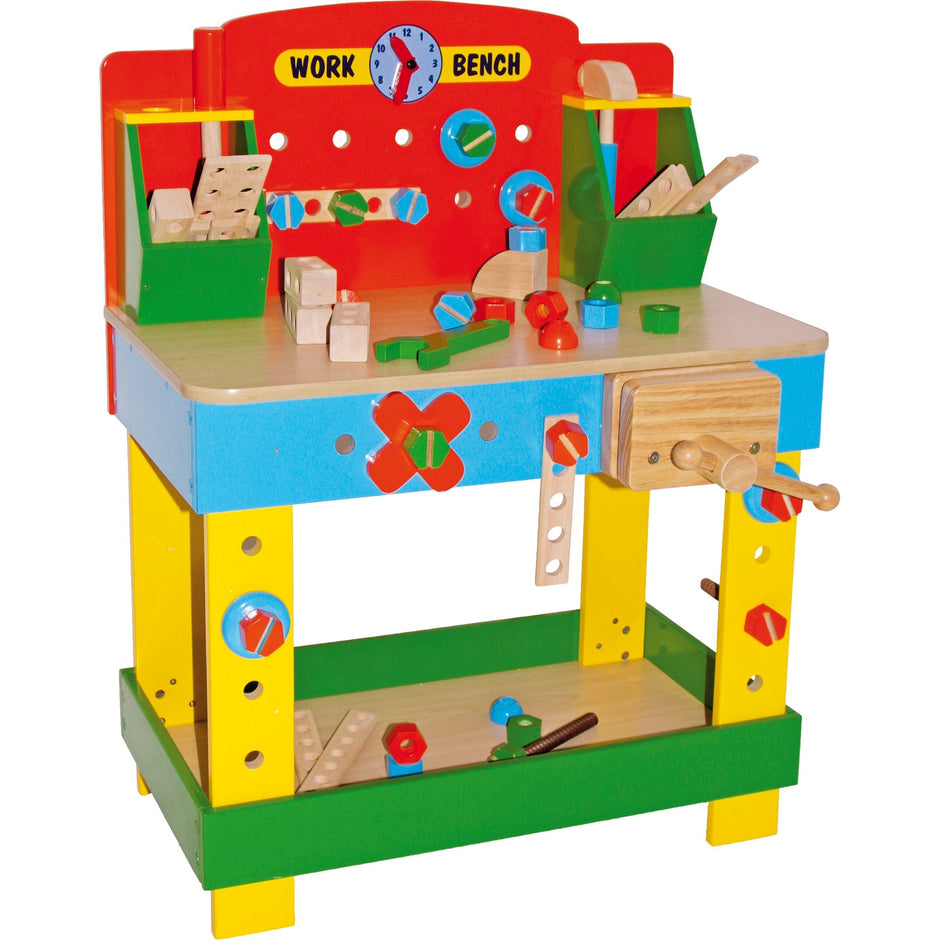 XXL Kinder Werkbank Holzspielzeug Bausatz ab 3 Jahren small foot