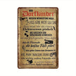 Art Wall Decor 1 Stück Retro Metall Blechschild, Dorfkinder