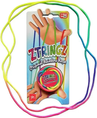 Dinotoys Baby & Kleinkind Goliath Ztringz Original Fingerseil 48 Stück | Regenbogen-Fadenspiel
