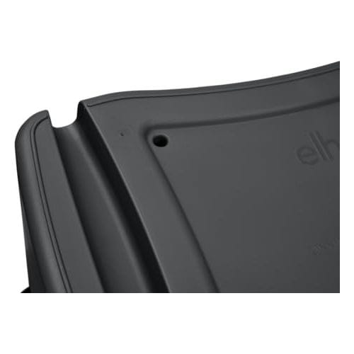 Elho Pflanzkiste elho Green Basics Stack & Grow 50 - Übertopf für Außen Züchten Und Ernten - Ø 50.9 x H 35.7 cm - Schwarz/Living Schwarz