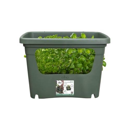 Elho Pflanzkiste elho Green Basics Stack & Grow 50 – Pflanzturm für Balkon & Garten