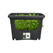 Elho Pflanzkiste elho Green Basics Stack & Grow 50 - Übertopf für Außen Züchten Und Ernten - Ø 50.9 x H 35.7 cm - Schwarz/Living Schwarz