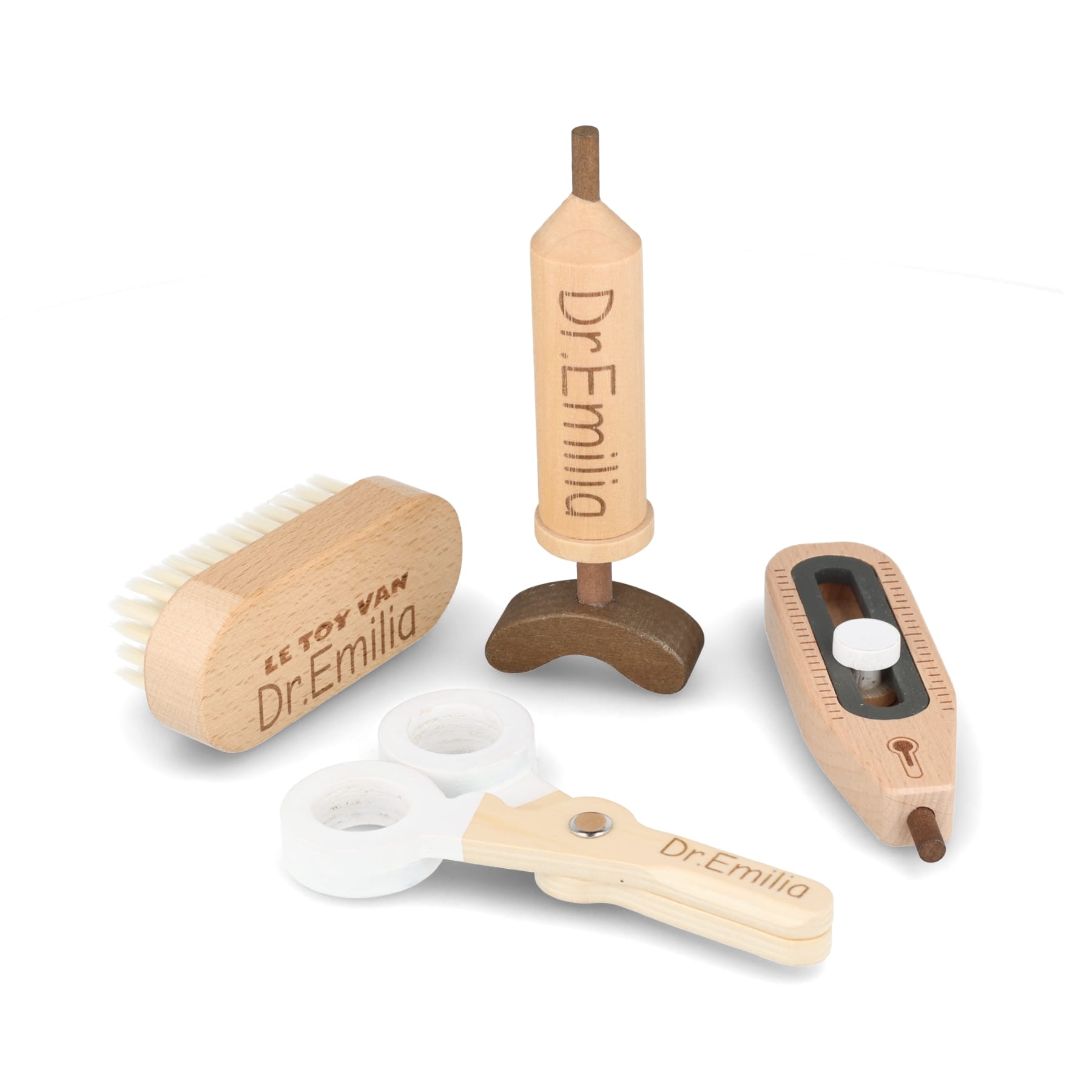 Jochen Heil Products Baby & Kleinkind Personalisierbares Animal Vet Set / Tierarzt-Set – JH-Products Kinderspielzeug