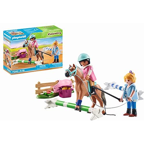 PLAYMOBIL Country 71242 – Reitunterricht auf dem Reiterhof | ab 4 Jahren