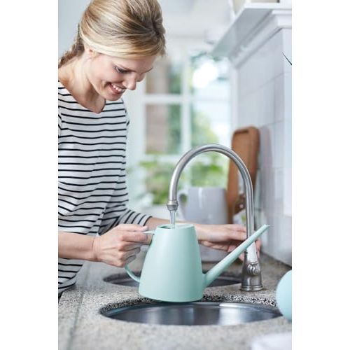 Elho Brussels Giesskanne 33 - Gießkanne - Ø 33.0 x H 17.0 cm - Grün/Mint