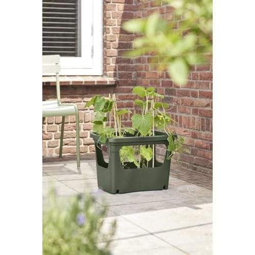Elho Pflanzkiste elho Green Basics Stack & Grow 50 – Pflanzturm für Balkon & Garten