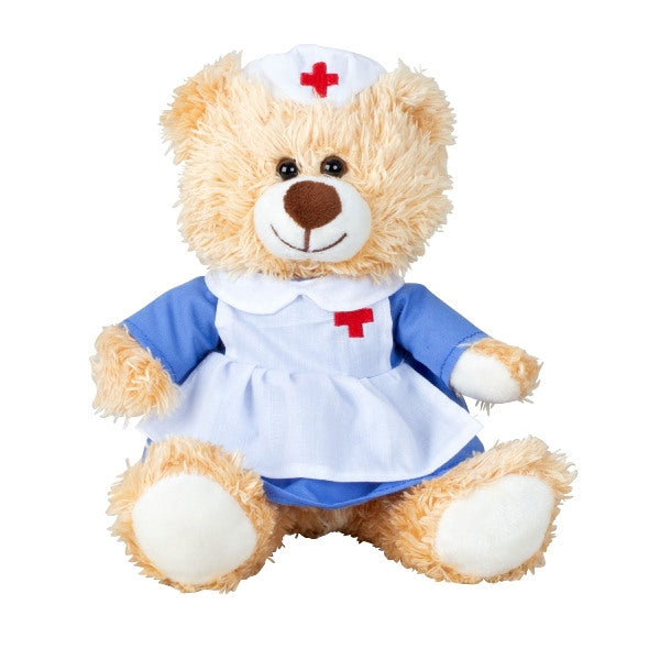Krankenschwester-Bär, Höhe: 17,5cm - Spielzeug Opa